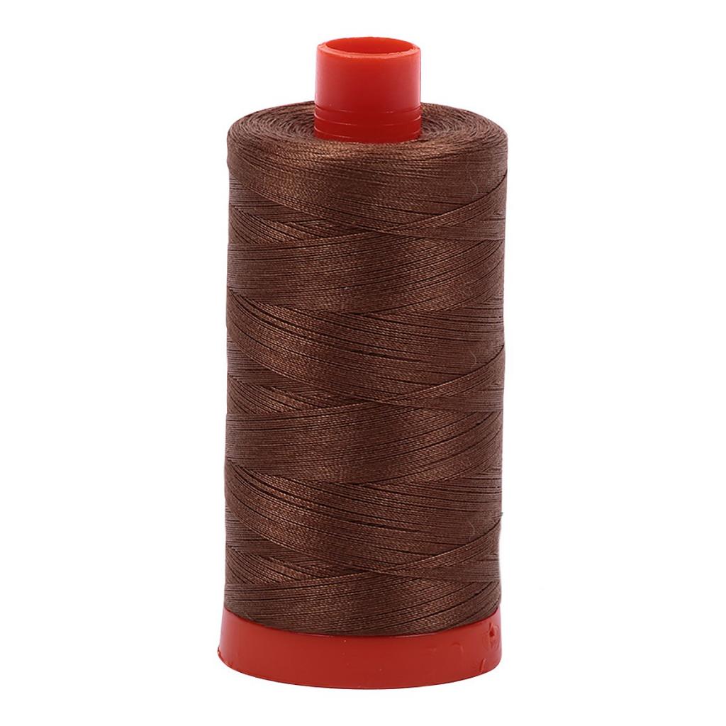 Aurifil Cotton Thread Solid 50wt 1422yds Dark Antique Gold (#2372)