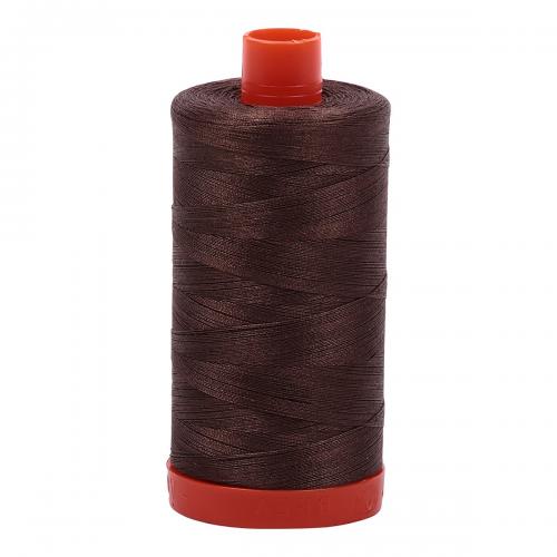 Aurifil Cotton Thread Solid 50wt 1422yds Bark (#1140)