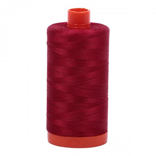 Aurifil Cotton Thread Solid 50wt 1422yds Red Wine (#2260)