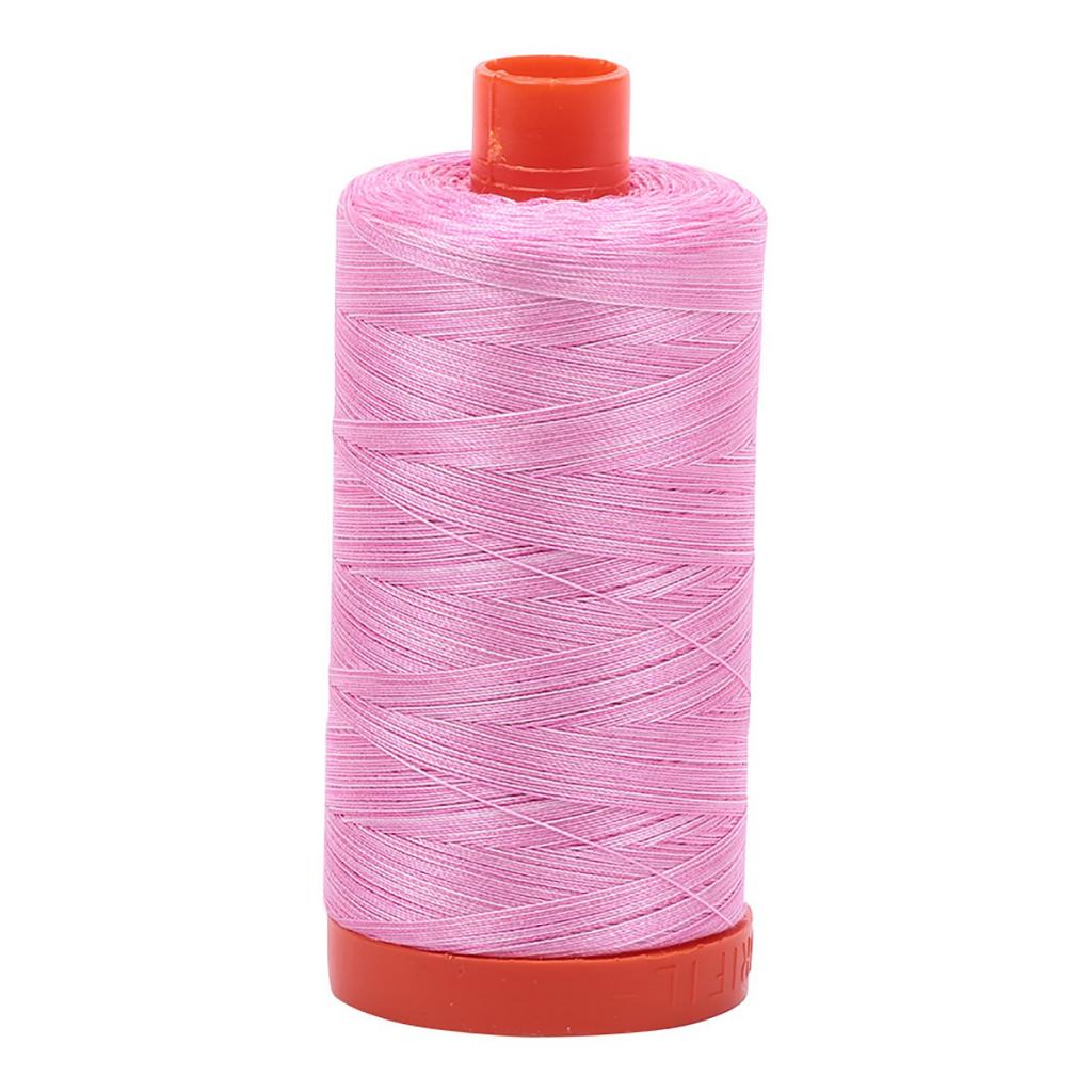 Aurifl Cotton Thread Variegated 50wt 1422yds Bubblegum (#3660)