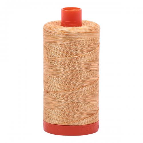 Aurifil Cotton Thread Varigated 50wt 1422yds Creme Brule (#4150)