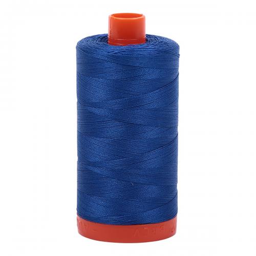 Aurifil Cotton Thread Solid 50wt 1422yds Medium Blue (#2735)