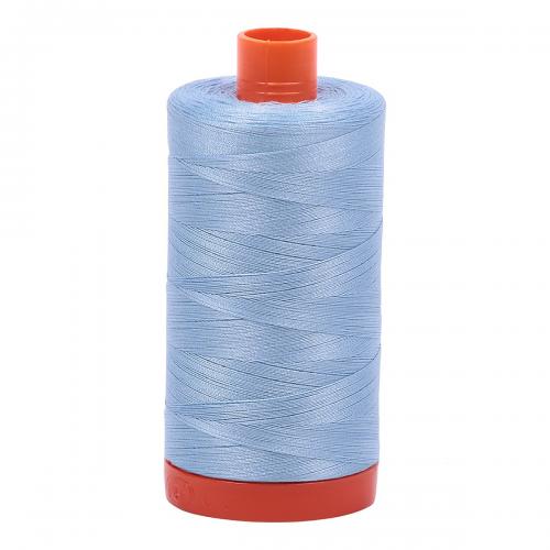 Aurifil Cotton Thread Solid 50wt 1422yds Robins Egg (#2715)