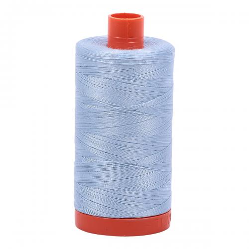Aurifil Cotton Thread Solid 50wt 1422yds Light Robins Egg (#2710)