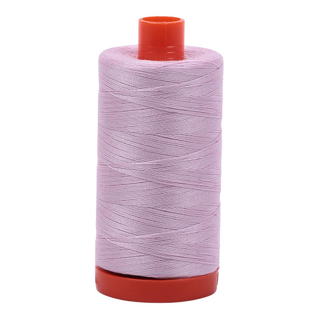 Aurifil Cotton Thread Solid 50wt 1422yds Light Lilac (#2510)