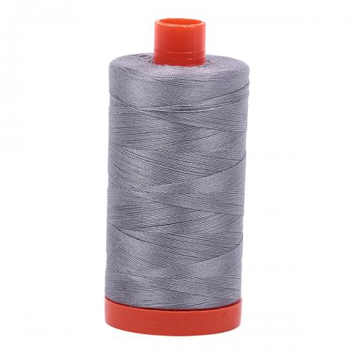 Aurifil Cotton Thread Solid 50wt 1422yds Grey (#2605)