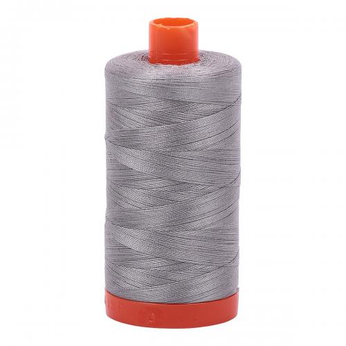 Aurifil Cotton Thread Solid 50wt 1422yds Stainless Steel (#2620)