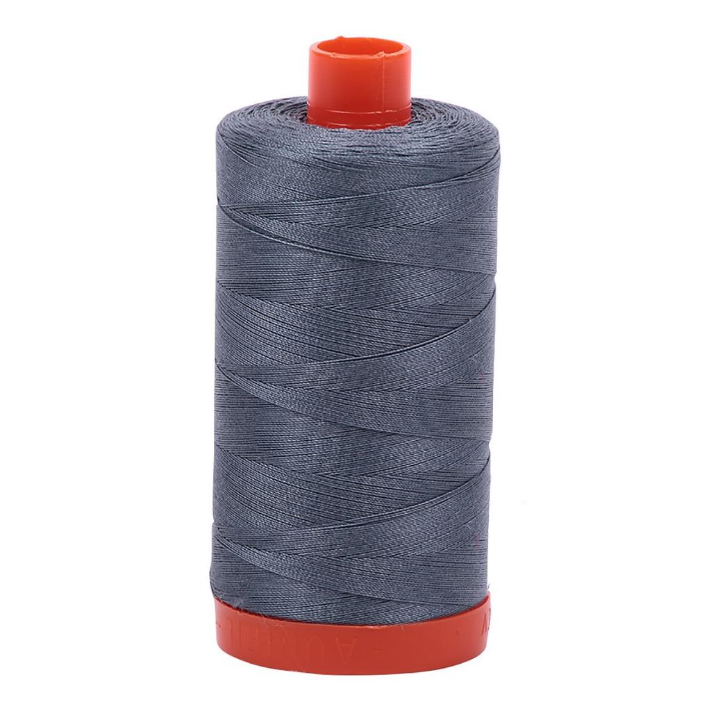 Aurifil Cotton Thread Solid 50wt 1422yds Dark Grey (#1246)