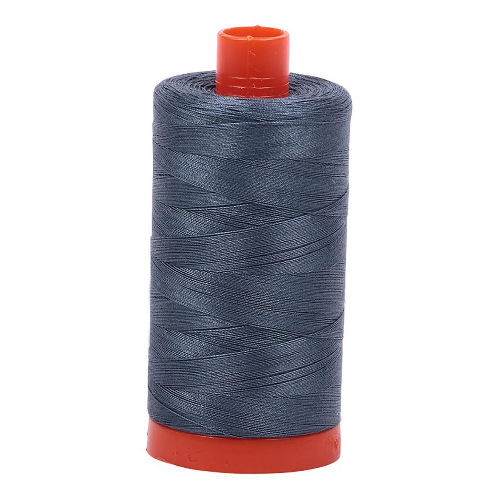 Aurifil Cotton Thread Solid 50wt 1422yds Medium Grey (#1158)