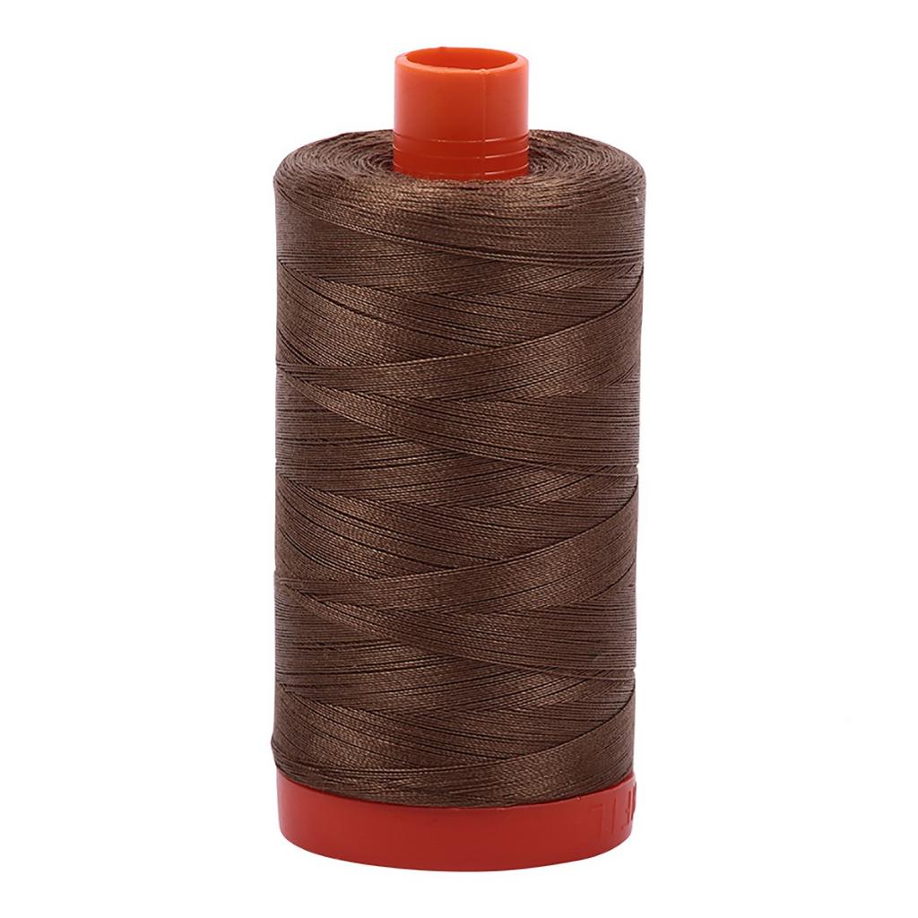 Aurifil Cotton Thread Solid 50wt 1422yds Dark Sandstone (#1318)