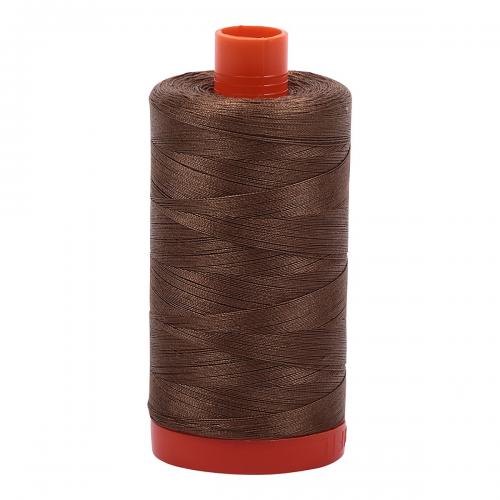 Aurifil Cotton Thread Solid 50wt 1422yds Dark Sandstone (#1318)