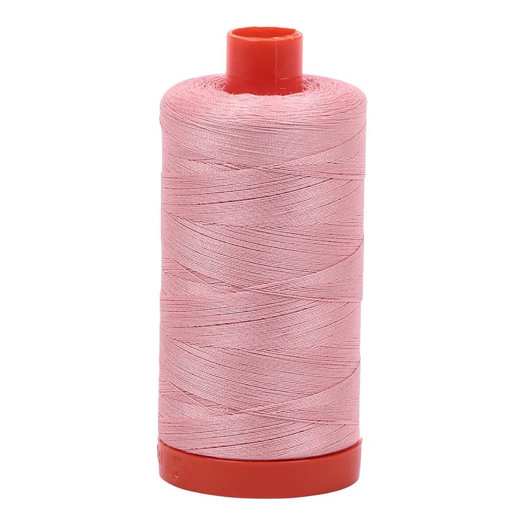 Aurfil Cotton Thread Solid 50wt 1422yds Light Peony (#2437)