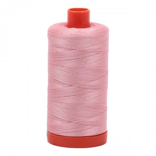 Aurfil Cotton Thread Solid 50wt 1422yds Light Peony (#2437)