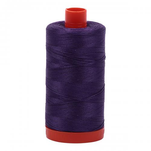 Aurfil Cotton Thread Solid 50wt 1422yds Eggplant (#4225)