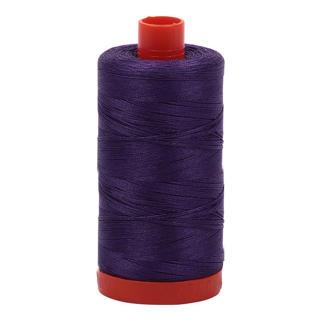 Aurifil Cotton Thread Solid 50wt 1422yds Dark Violet (#2582)