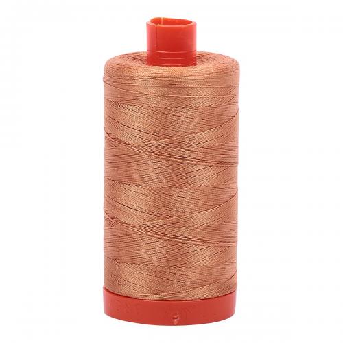 Aurifil Cotton Thread Solid 50wt 1422yds Caramel (#2210)