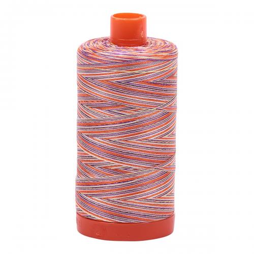 Aurifil Cotton Variegated Thread 50wt 1422yds Fiesta (#4648)