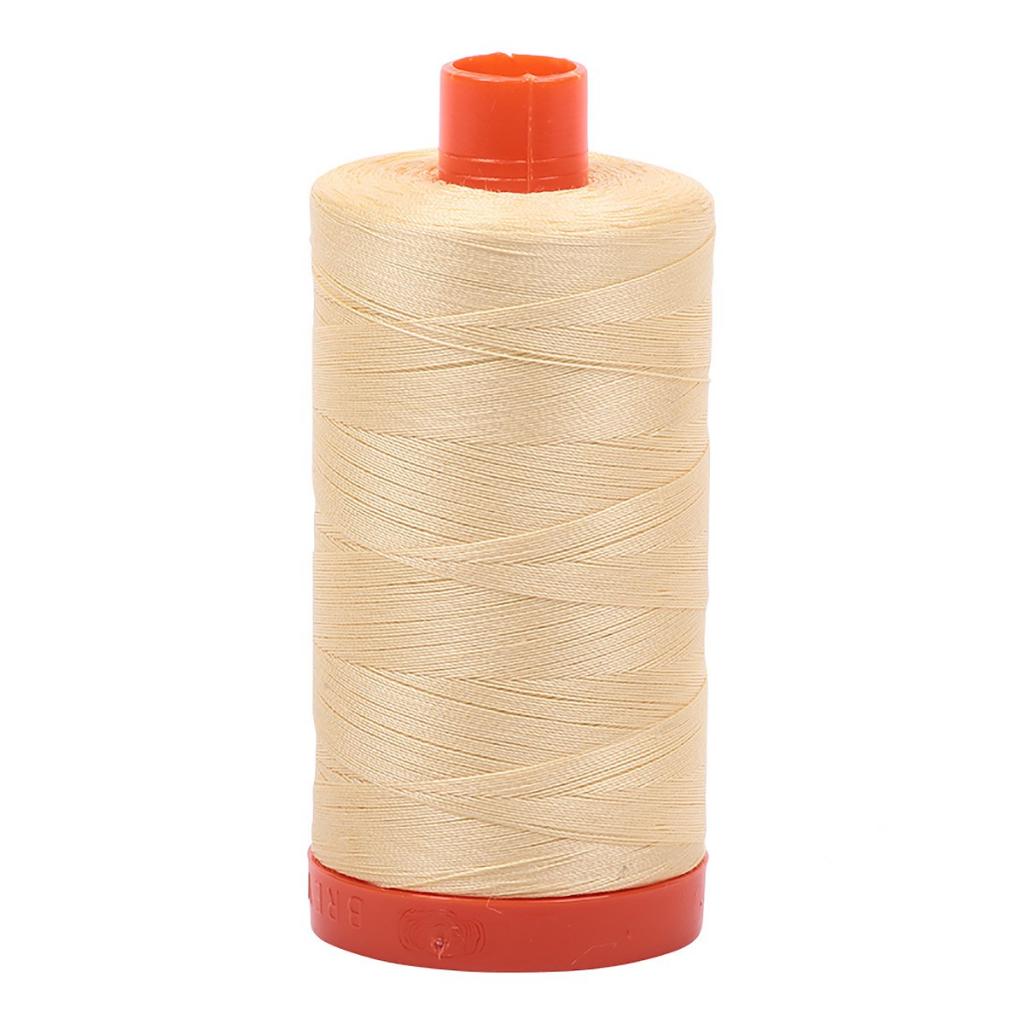 Aurifil Cotton Thread Solid 50wt 1422yds Champagne (#2105)