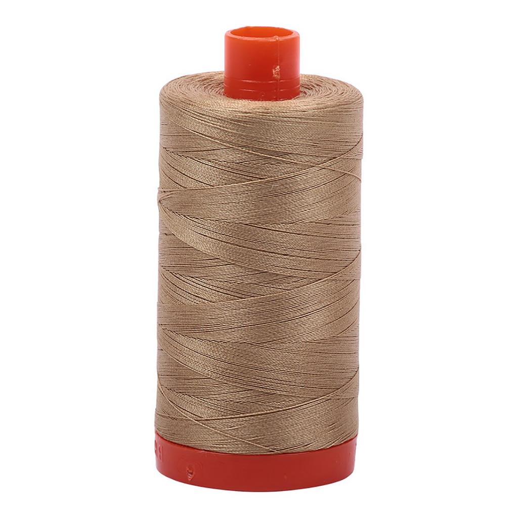 Aurifil Cotton Thread Solid 50wt 1422yds Blond Beige (#5010)