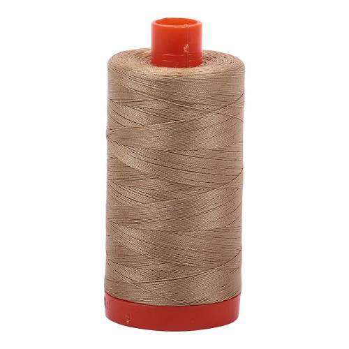 Aurifil Cotton Thread Solid 50wt 1422yds Blond Beige (#5010)