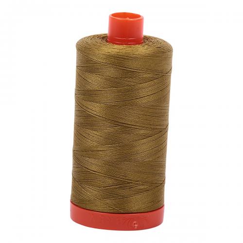 Aurifil Cotton Thread Solid 50wt 1422yds Medium Olive (#2910)