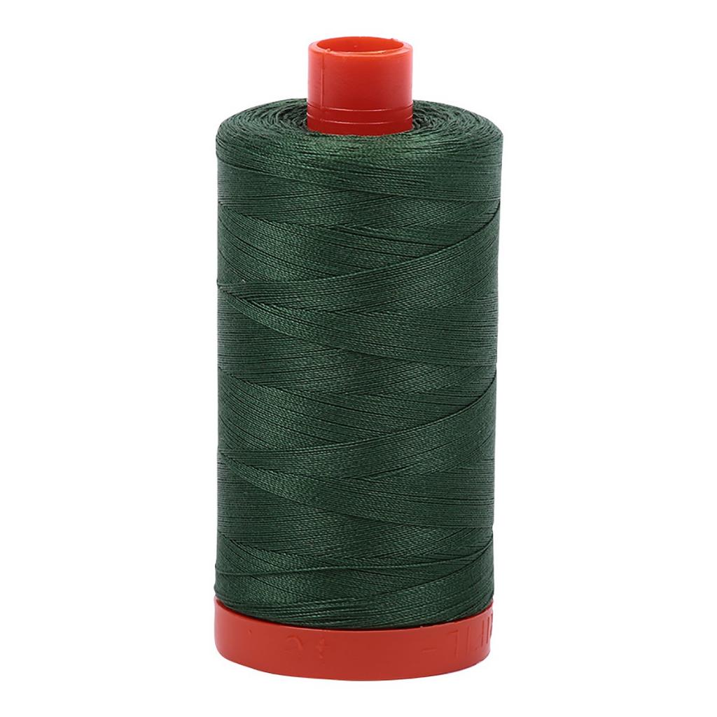 Aurifil Cotton Thread Solid 50wt 1422yds Pine (#2892)