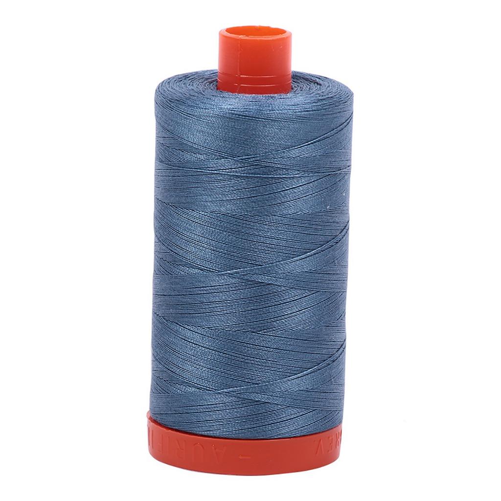 Aurifil Cotton Thread Solid 50wt 1422yds Blue Grey (#1126)