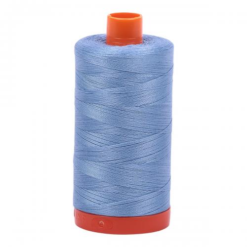 Aurifil Cotton Thread Solid 50wt 1422yds Light Delft Blue (#2720)