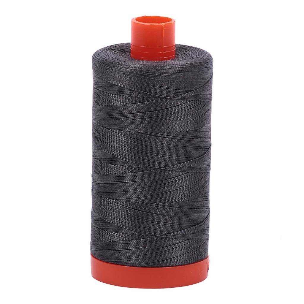 Aurifil Cotton Thread Solid 50wt 1422yds Pewter (#2630)