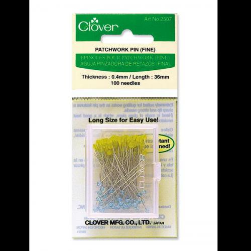 Patchwork Glasshead Pin Size 30 - 1 1/2in 100ct