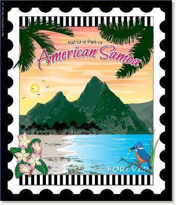 U.S. National Park Stamps Panel