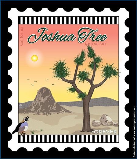 U.S. National Park Stamps Panel