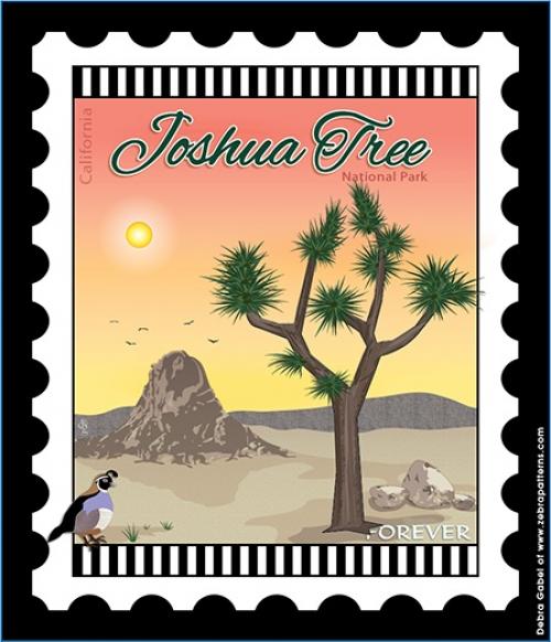 U.S. National Park Stamps Panel