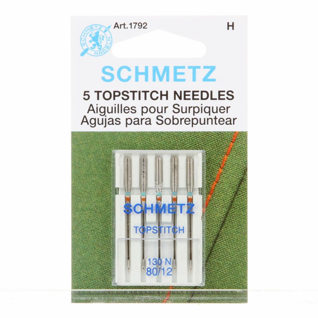 Schmetz Topstitch Machine Needle Size 12/80