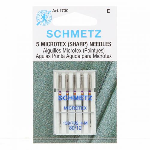 Schmetz Sharp / Microtex Machine Needle Size 12/80