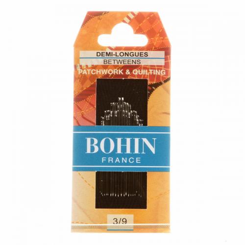 Bohin Between / Quilting Needles Assorted Sizes 3/9