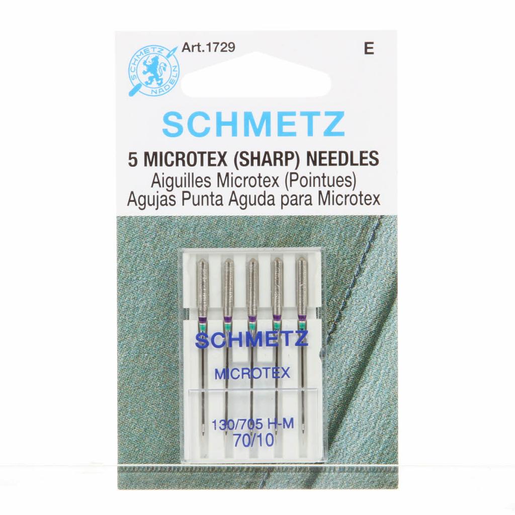 Schmetz Sharp / Microtex Machine Needle Size 10/70