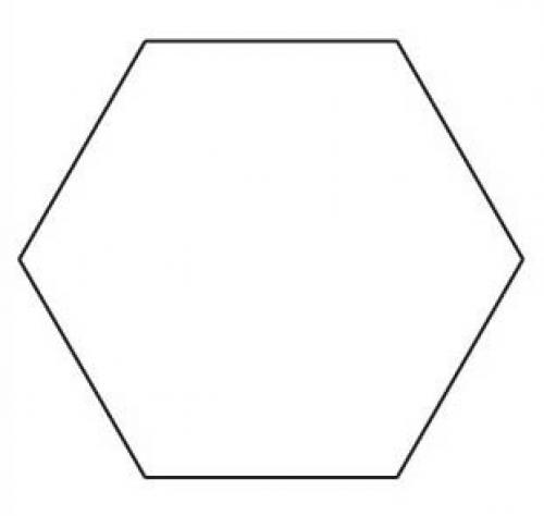 1-1/4in Hexagon Papers (100 pieces per bag)