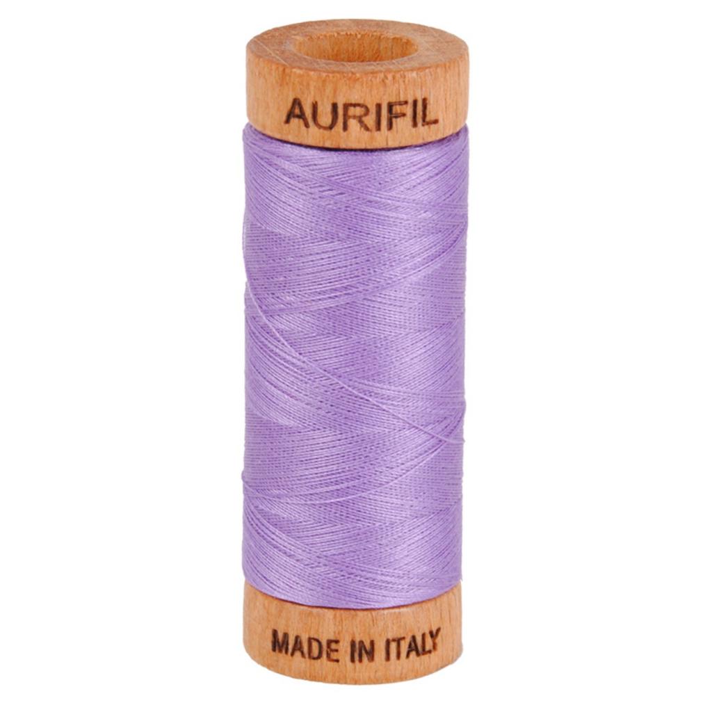 Aurifil Cotton Thread Solid 80wt 300yds Violet (#2520)