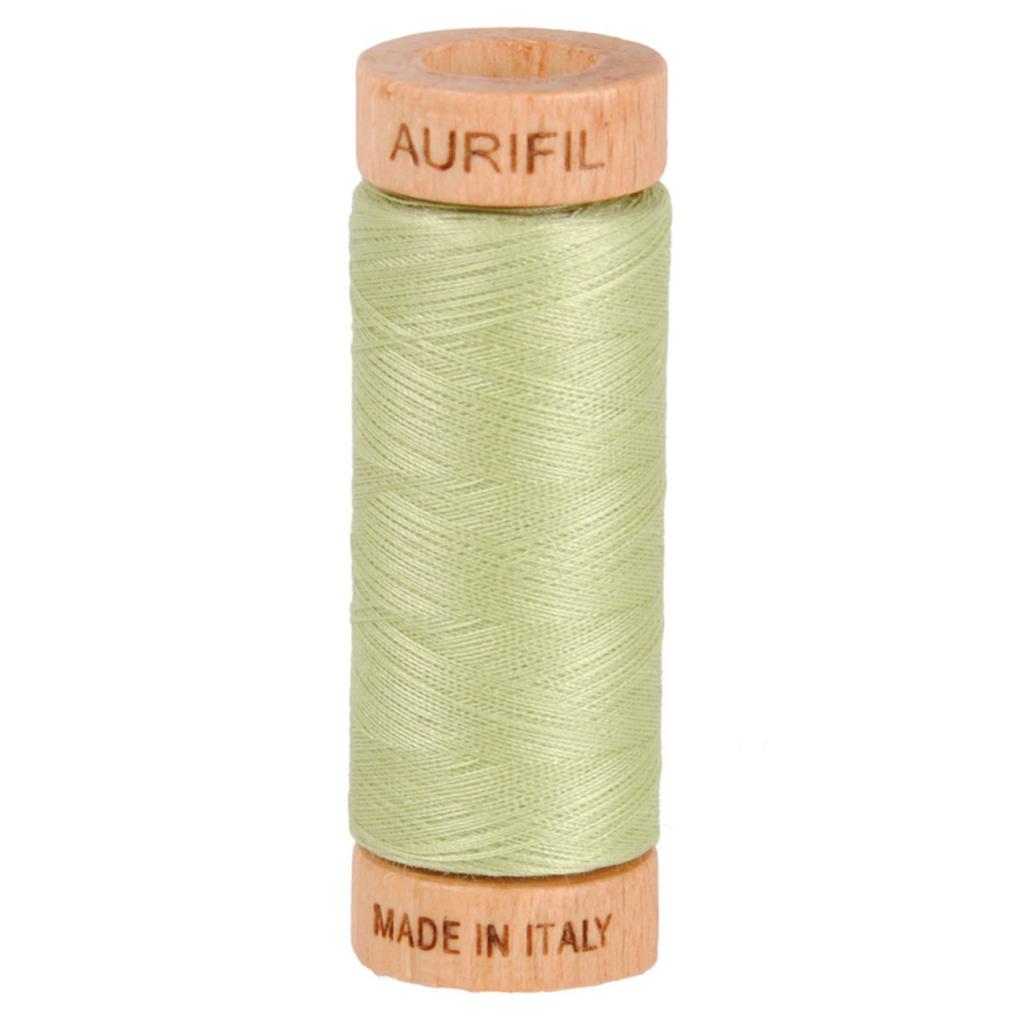 Aurifil Cotton Thread Solid 80wt 300yds Light Avacado (#2886)
