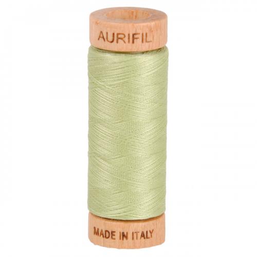 Aurifil Cotton Thread Solid 80wt 300yds Light Avacado (#2886)