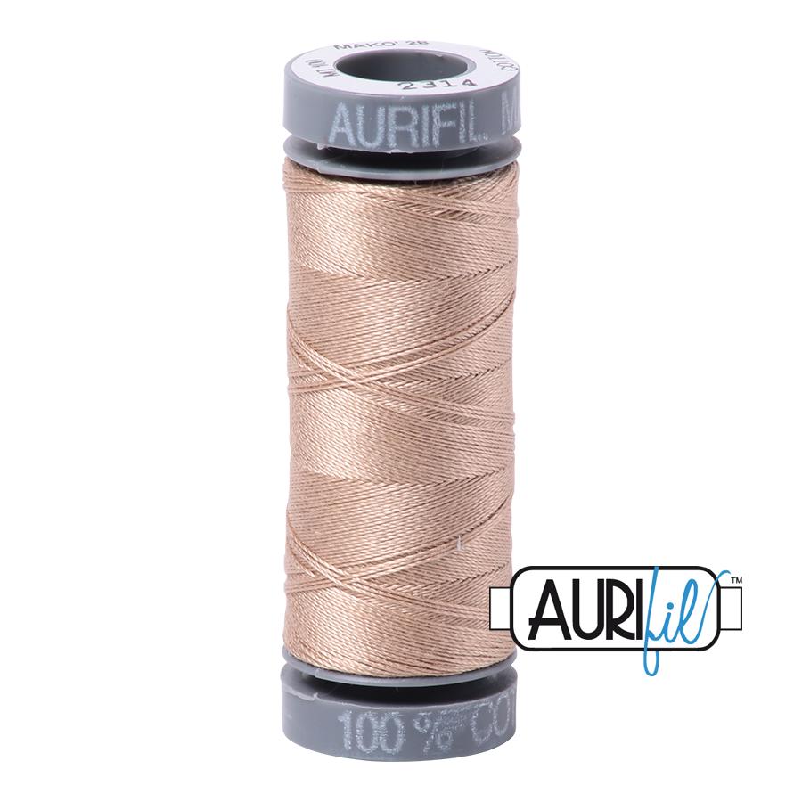 Aurifil Cotton Thread 28wt 109yds Beige (#2314)