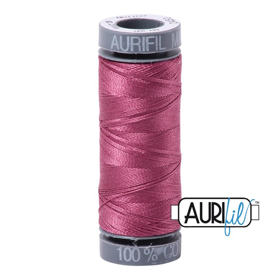 Aurifil Cotton Thread 28wt 109yds Rose (#2450)