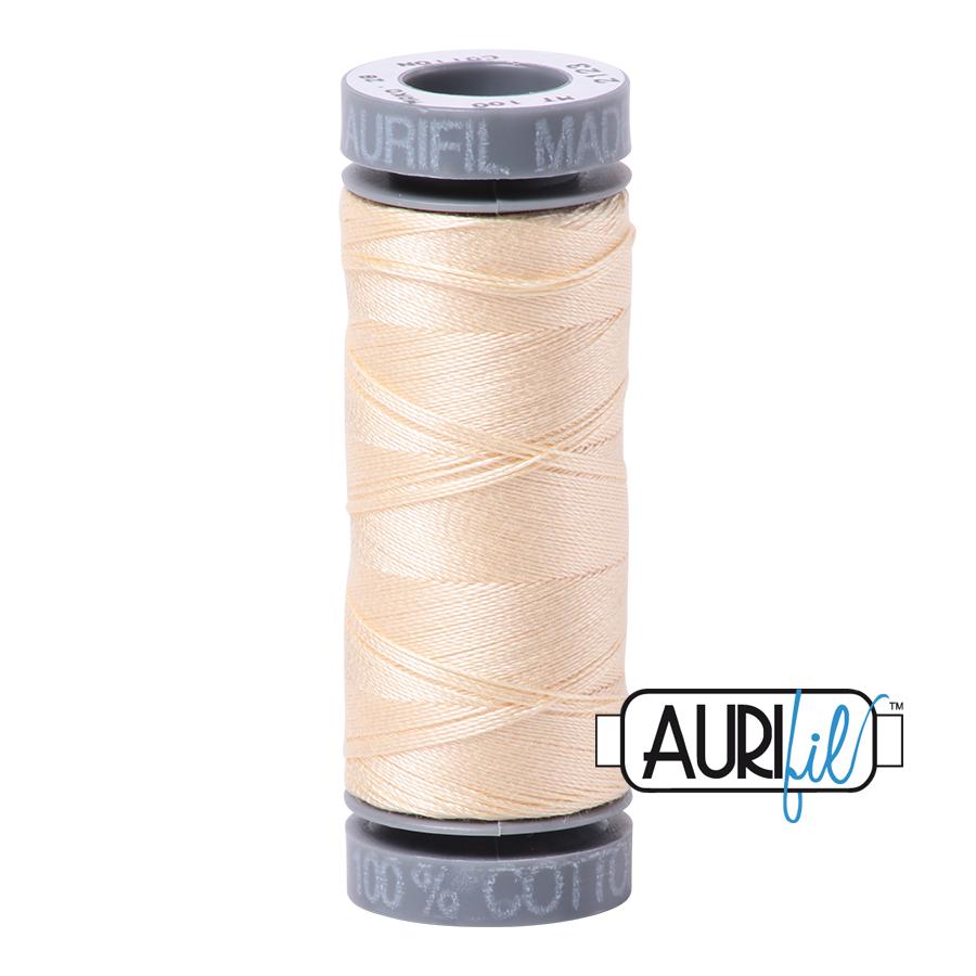 Aurifil Cotton Thread 28wt 109yds Butter (#2123)