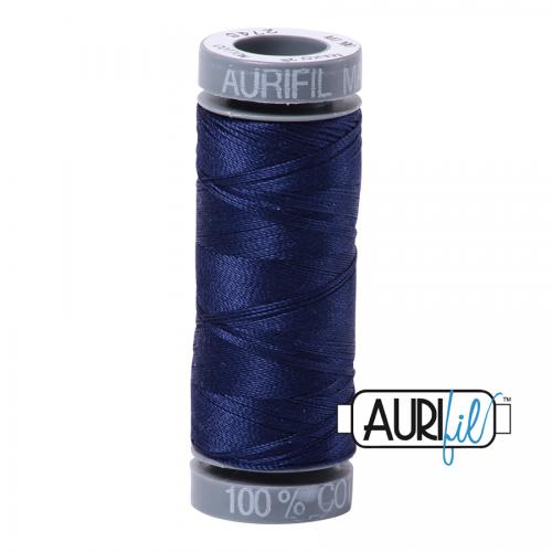 Aurifil Cotton Thread 28wt 109yds Midnight (#2745)