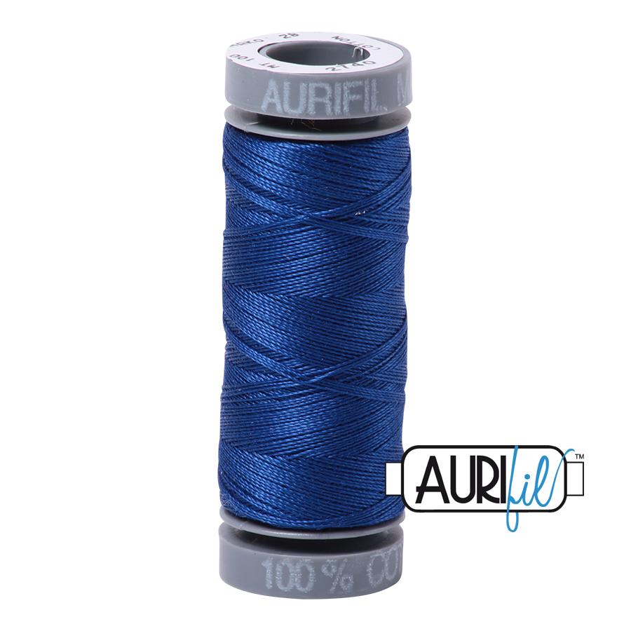 Aurifil Cotton Thread 28wt 109yds Dark Cobalt (#2740)