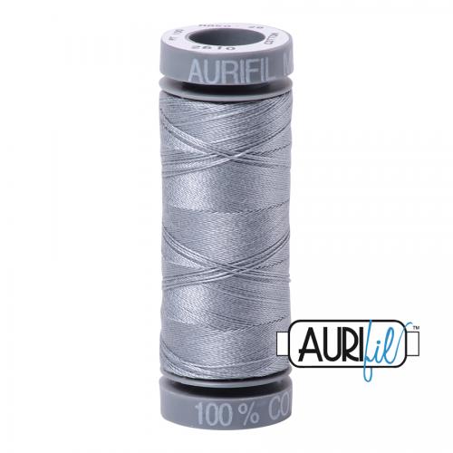 Aurifil Cotton Thread 28wt 109yds Light Blue Grey (#2610)