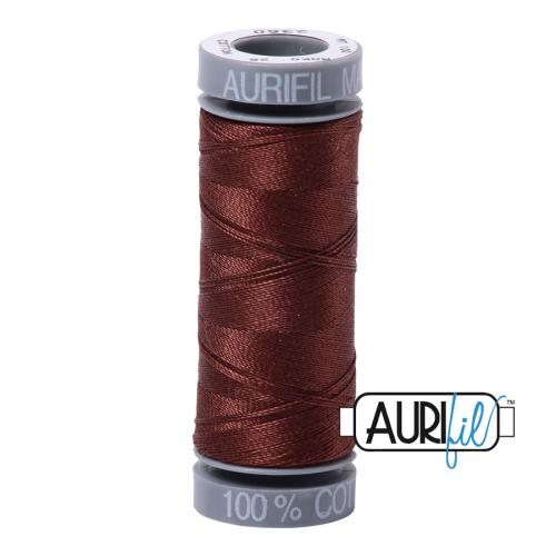 Aurifil Cotton Thread 28wt 109yds Chocolate (#2360)
