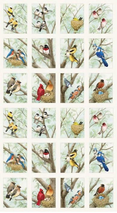 Beautiful Birds Panel