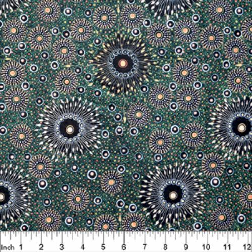 Aboriginal Prints Green